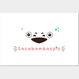 Smiling Sacabambaspis Fish Face Cute Kawaii Posters and Art